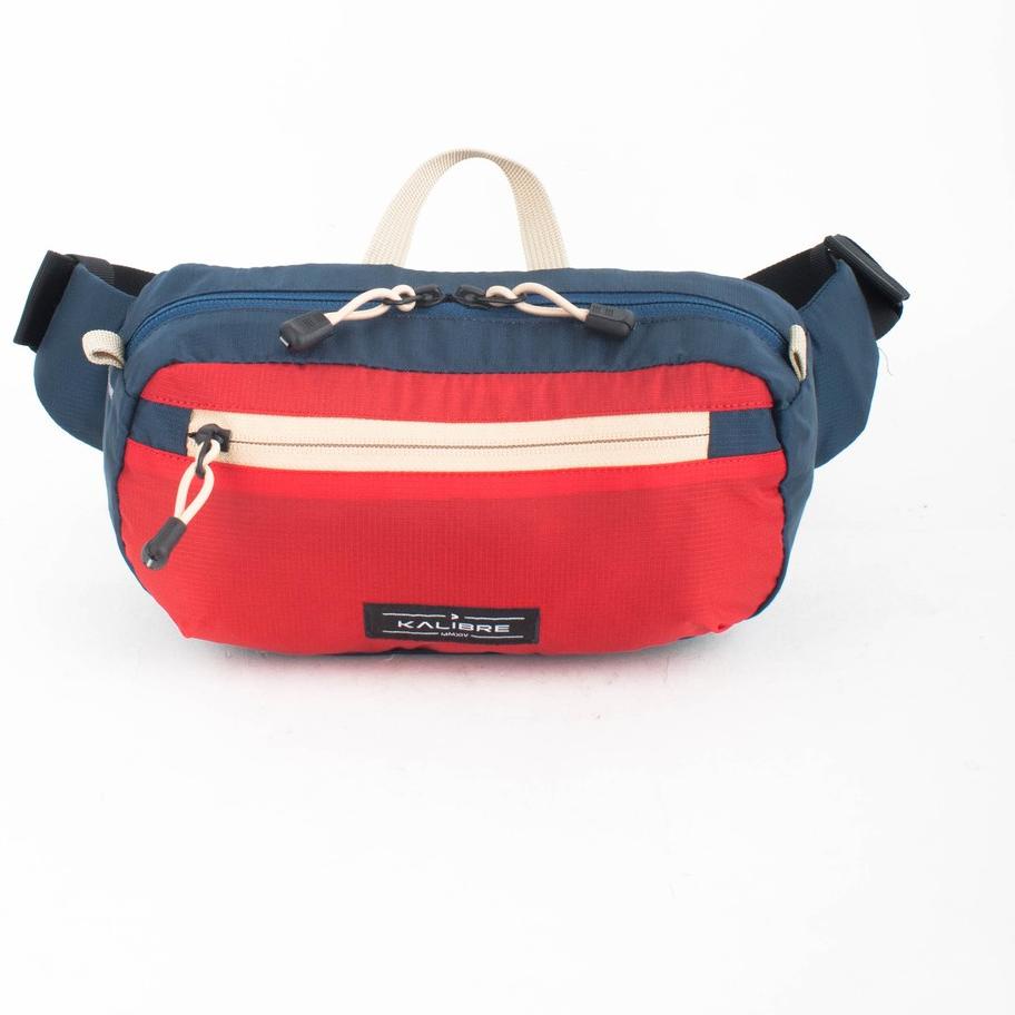 BISA COD ✔️Kalibre New Waist Bag Flixie Khaki Red 921282647|RA3