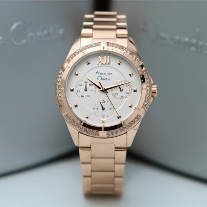 JAM TANGAN WANITA ALEXANDRE CHRISTIE AC 2644 ORIGINAL GARANSI RESMI 1 TAHUN