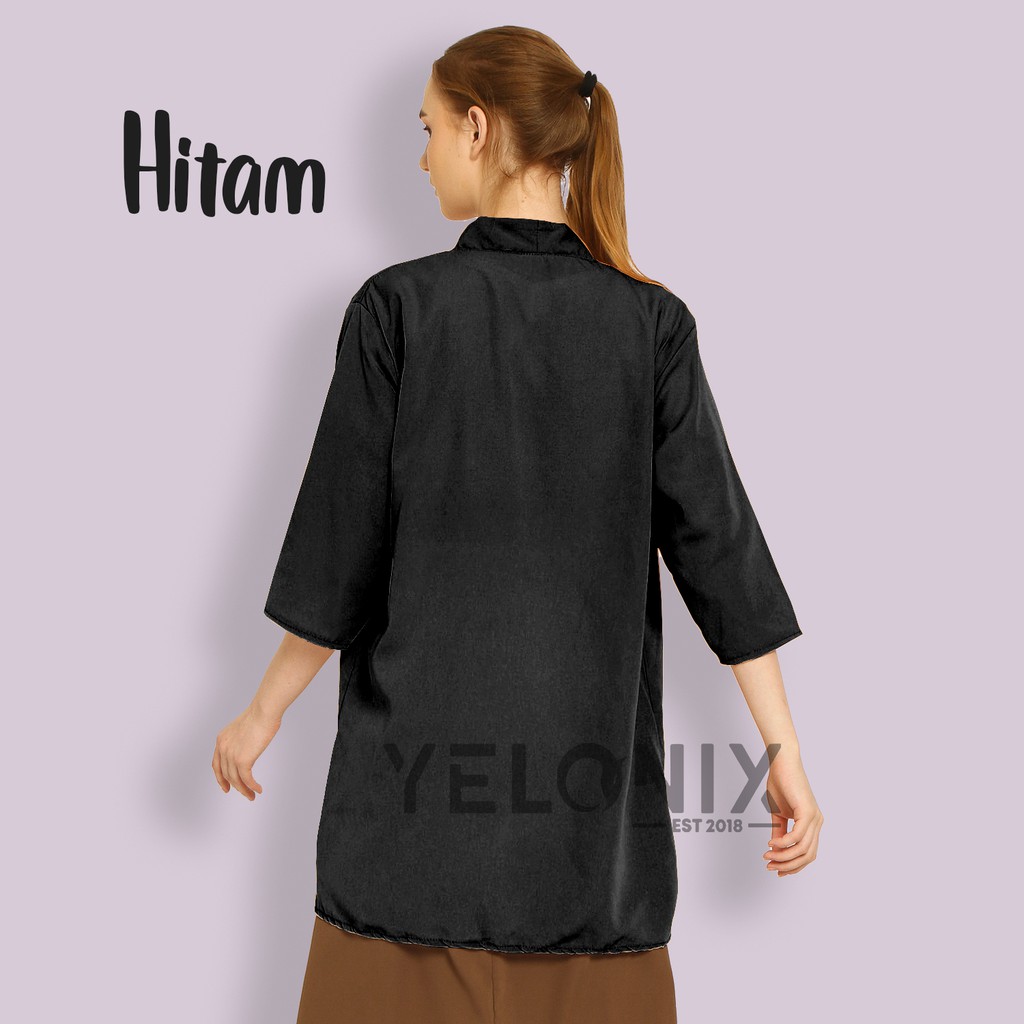 BASIC OUTER HANA POLOS POCKET OUTER WOLFIS-YELONIX