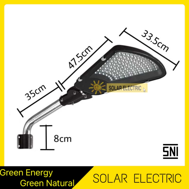 Lampu Jalan PJU LED 50W /100W Watt SMD Ergonomis Tipis Premium IP65 Waterproof