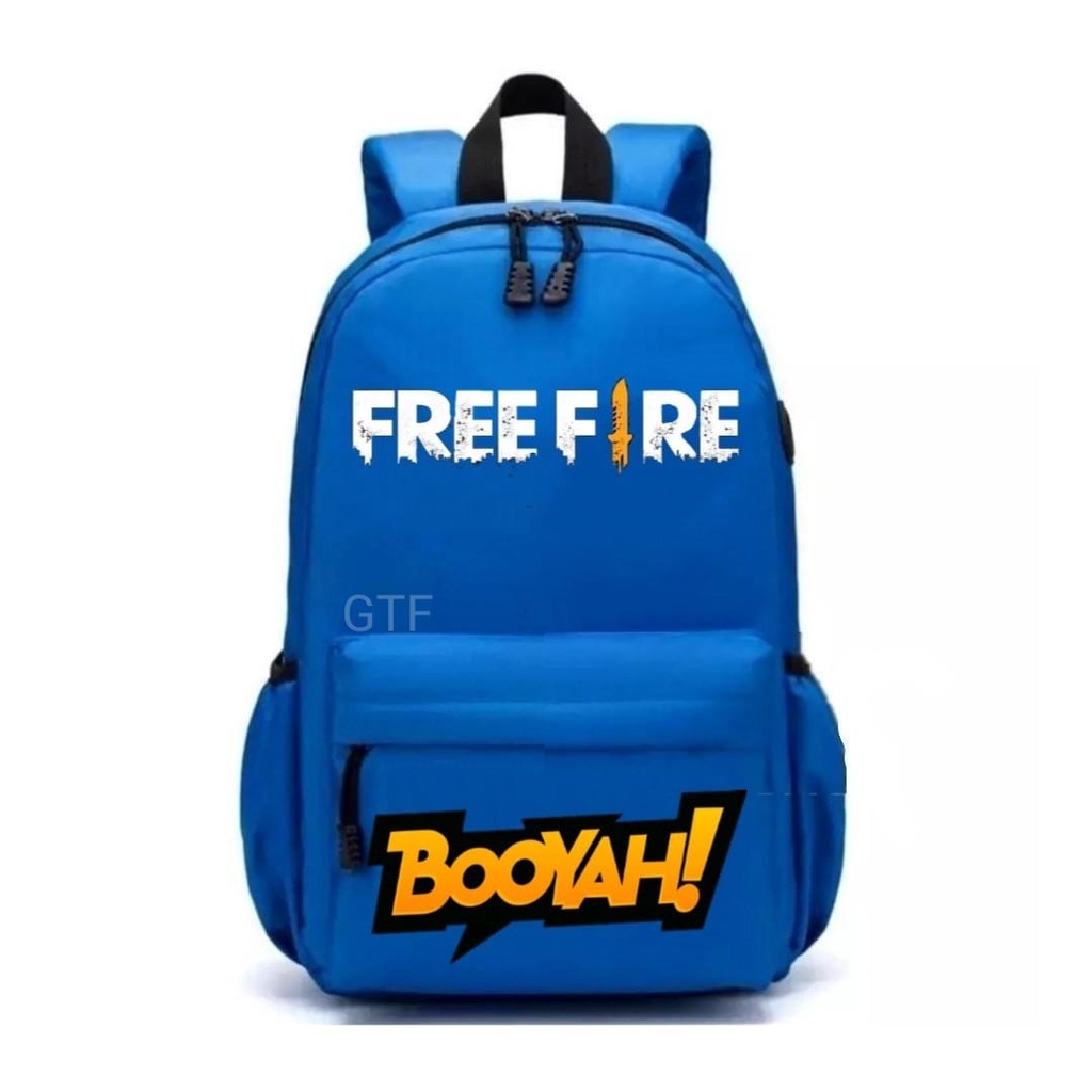 RANSEL ANAK BOYAH FREE FIRE/RANSEL BERANAK/TAS BERANAK/TAS ANAK/TAS SEKOLAH/RANSELMURAH/SEQUIN