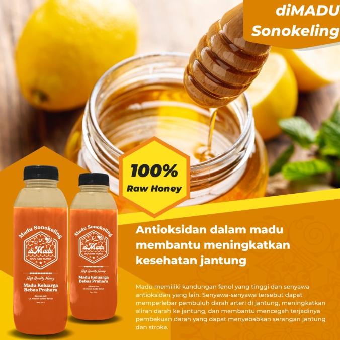 

ORIGINAL Madu Dimadu 600gr 100% RAW Honey Madu Odeng. Obat Herbal Demam. Murah
