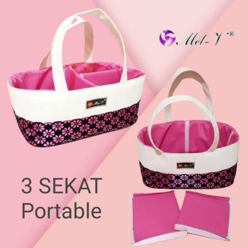 PAKETAN MEL-V  CADDY BAG + COOLER   BAG MEL-V +  POUCH TISSUE / SY88 / CADDY BAG BABY TAS PERLENGKAPAN BAYI BABY