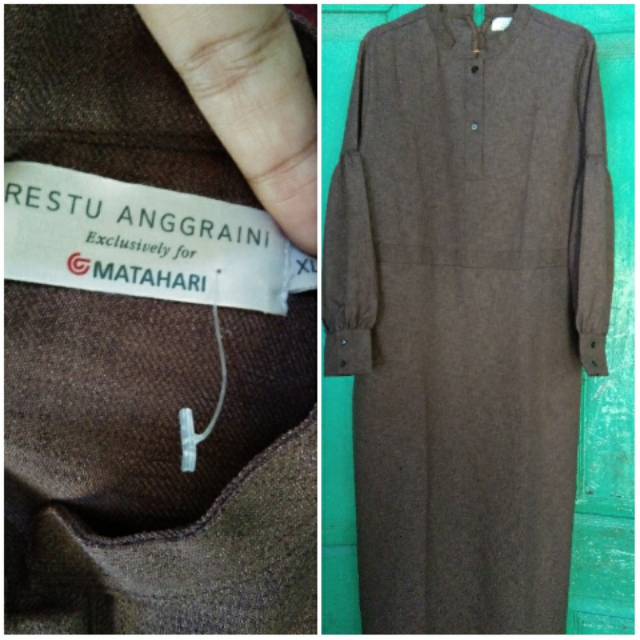 

Dres coklat RESTU ANGGRANI