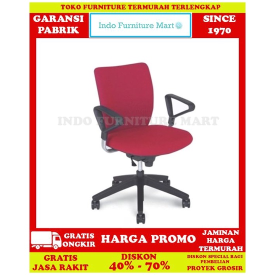 Free Onkir Kursi Kantor Kerja Staff Manager Minimalis Chitose Epo 330
