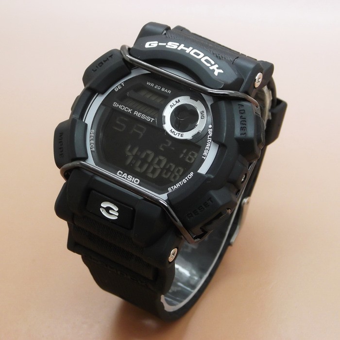 TERBARU JAM TANGAN CASIO G SHOCK GD 400 HITAM PUTIH