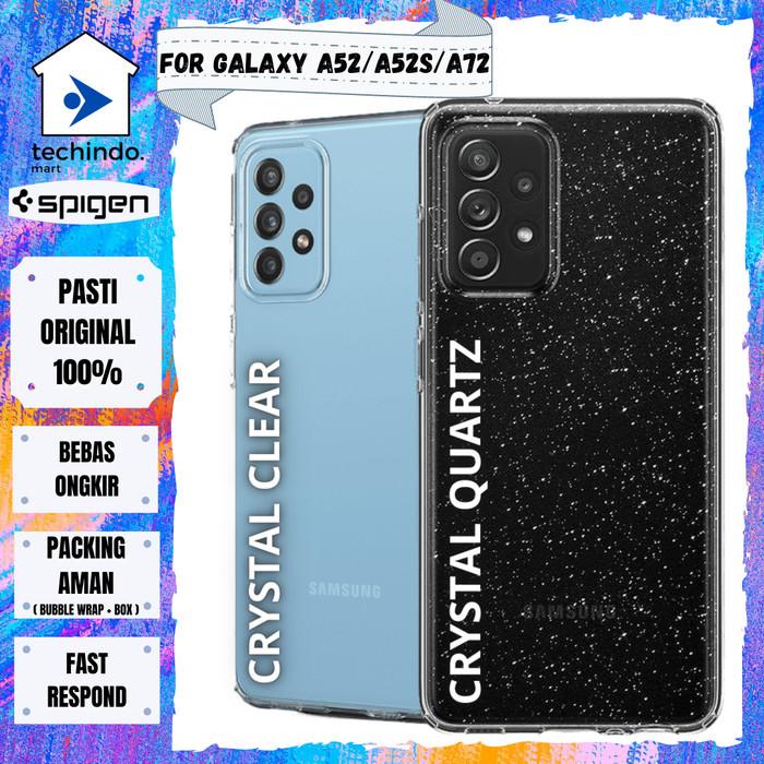 Case Samsung Galaxy A52 / A72 Spigen Liquid Crystal Tpu Clear Casing