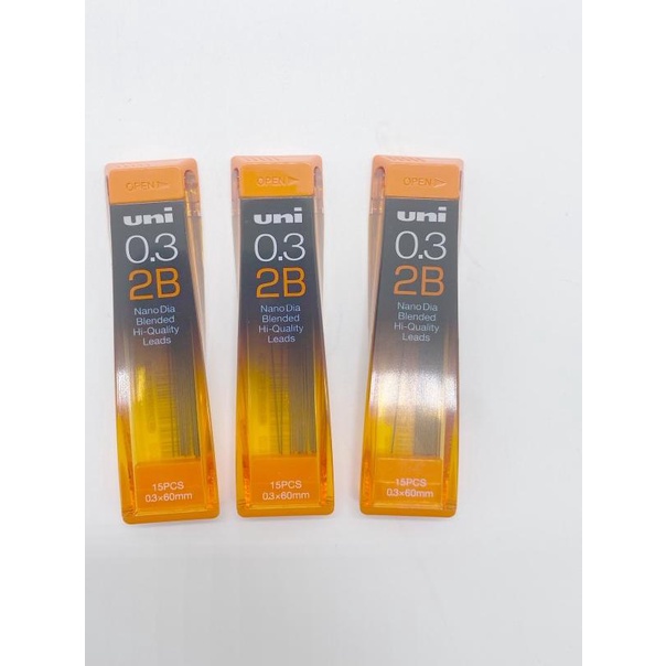 

✧ Isi Pensil Mekanik Uni Nano Dia 0.3 2B ←