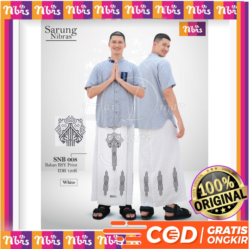 [Baru] Nibras Sarung Nibras SNB 008 08 Ready