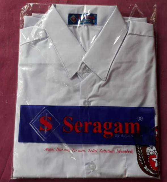 Baju SD Lengan pendek merk Seragam