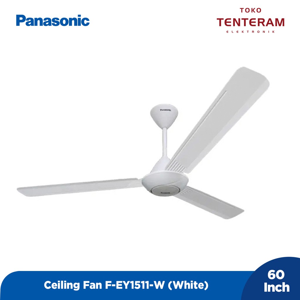 Panasonic Ceiling Fan F Ey1511 W White Shopee Indonesia