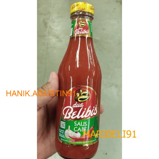 

SAUS SAMBAL DUA BELIBIS 340 ML maribeli91