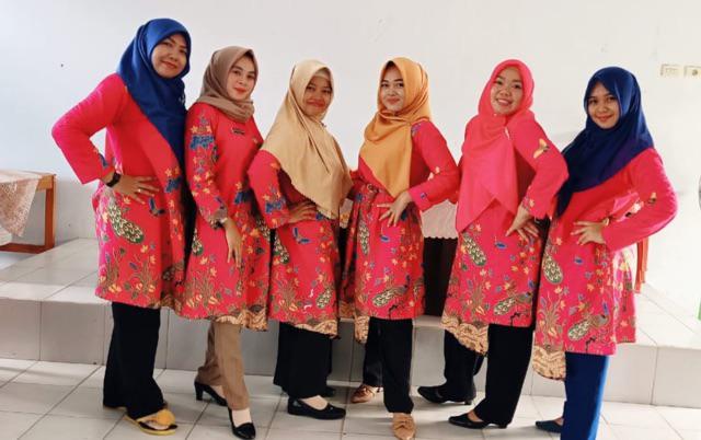 Tey-17 Batik Wanita Asj Sa Hrb026 Kenongo Kemeja Tosca Pendek