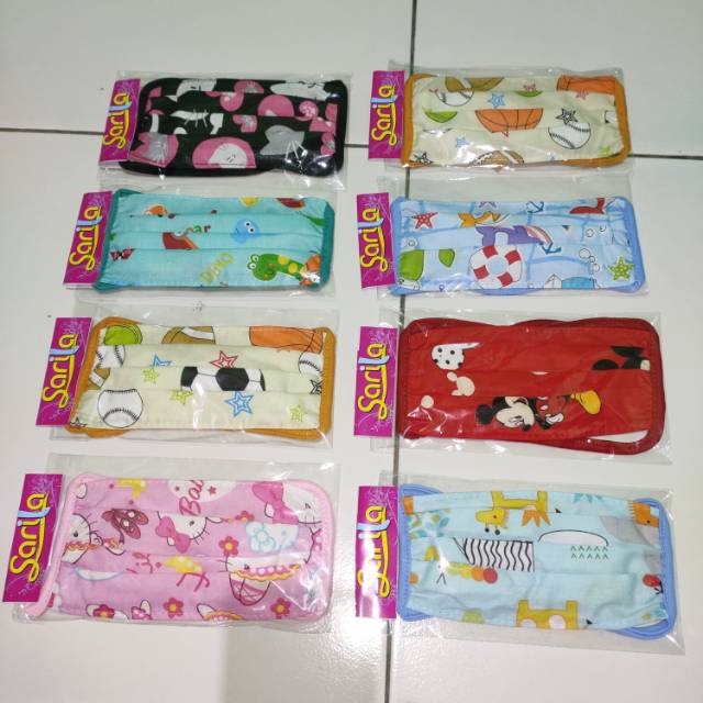 Masker Kain Anak (Katun)