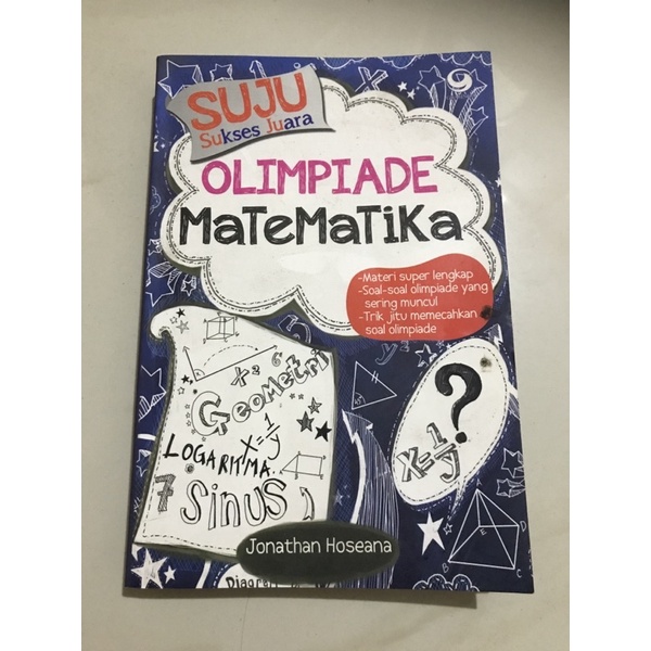 OLIMPIADE MATEMATIKA Sukses Juara / SUJU - Jonathan Hoseana