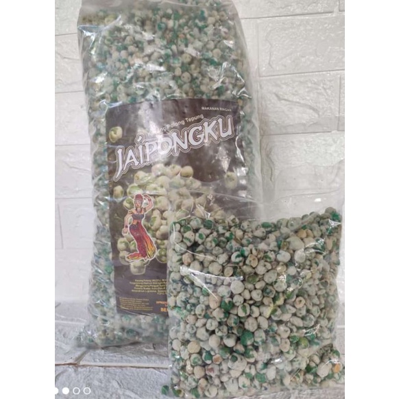 

snack jaipong (koro kulit, kacang mix, kacang polong)