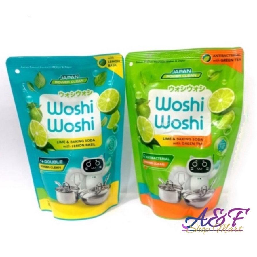 Woshi Woshi Diswash 390ml - Sabun Cuci Piring