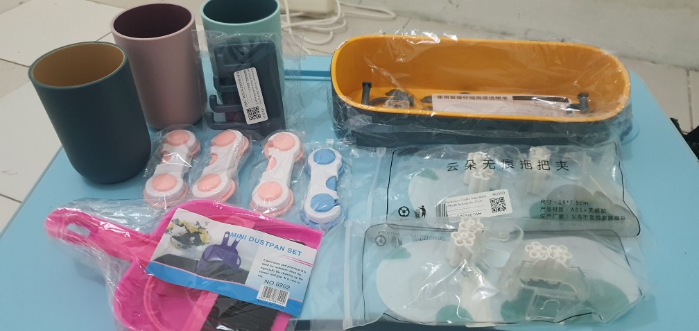 Sapu Pengki Mini Set Multifungsi