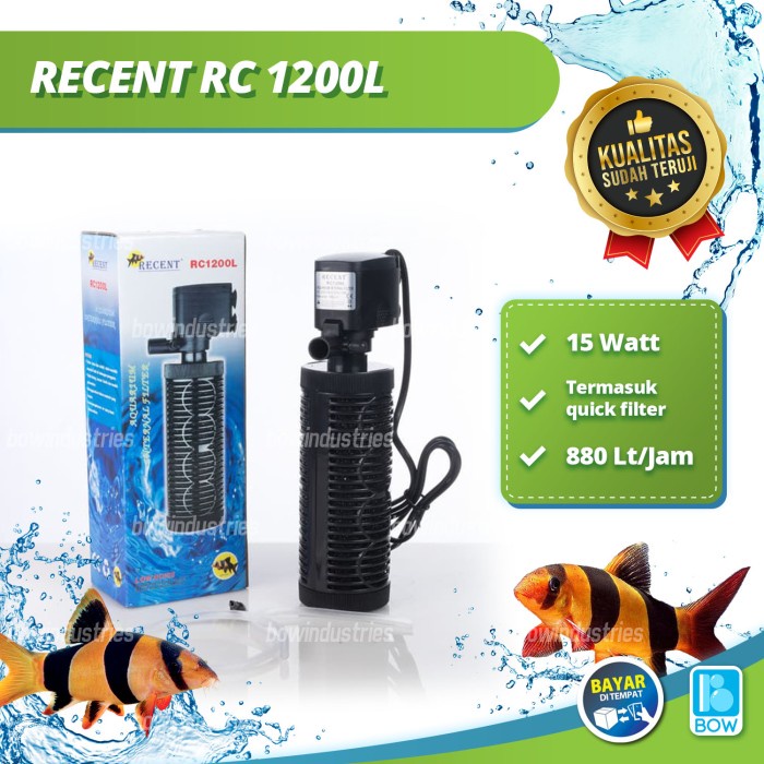 Jual Internal Filter Air Aquarium Aquascape RECENT RC 1200L 1200 L