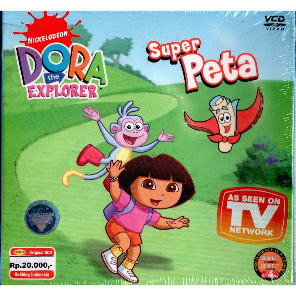 VCD DORA THE EXPLORER - SUPER PETA