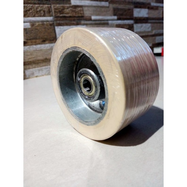 roda mesin pres terpal karet promo