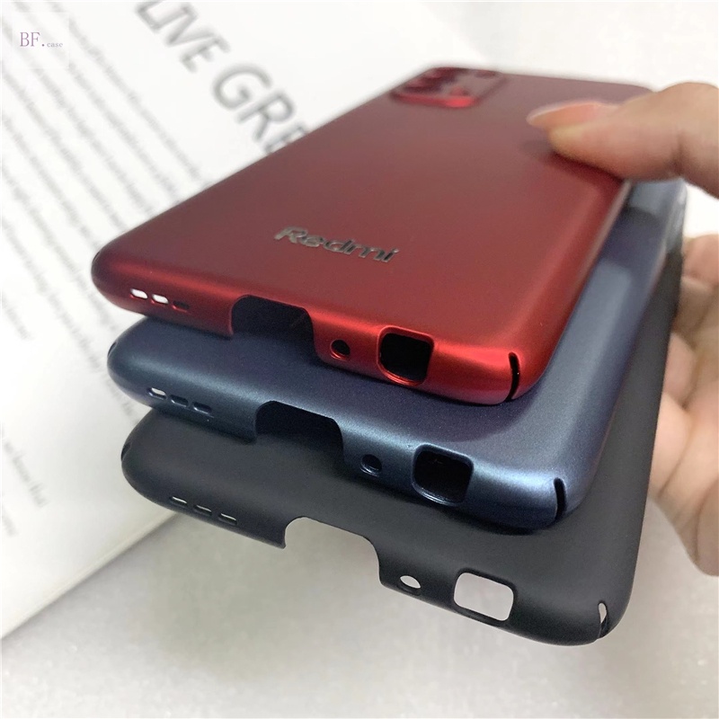 Hard Case PC Ultra Tipis Anti Lengket / Sidik Jari Cover Redmi 9 10A 8 9 10