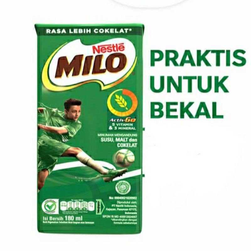 

Susu Milo 180ml