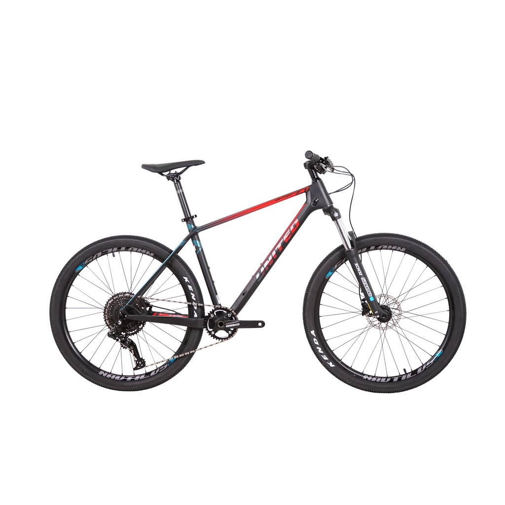 United Bike Sepeda Gunung MTB 29-12SP DETROIT 7.1 (17) (20) BK-RD-VIO