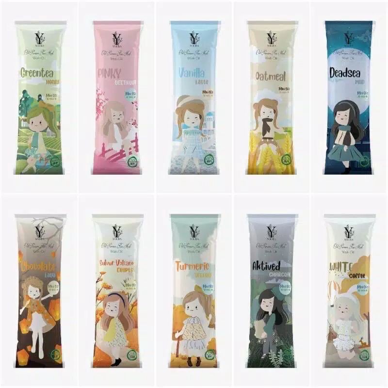 YOURA PREMIUM ORGANIK OAT MASKER / MASKER ORGANIK / MASKER WAJAH