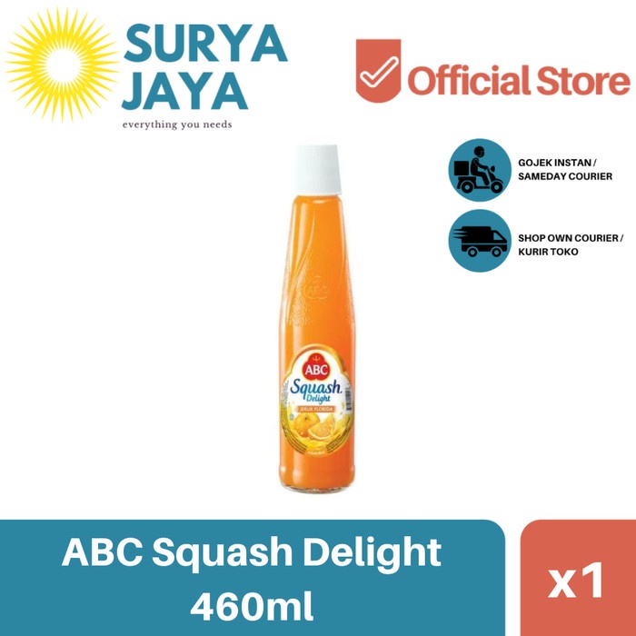 

Distributor Sirup ABC Squash Delight 460 ml (1 pcs) - Agen Sirup ABC