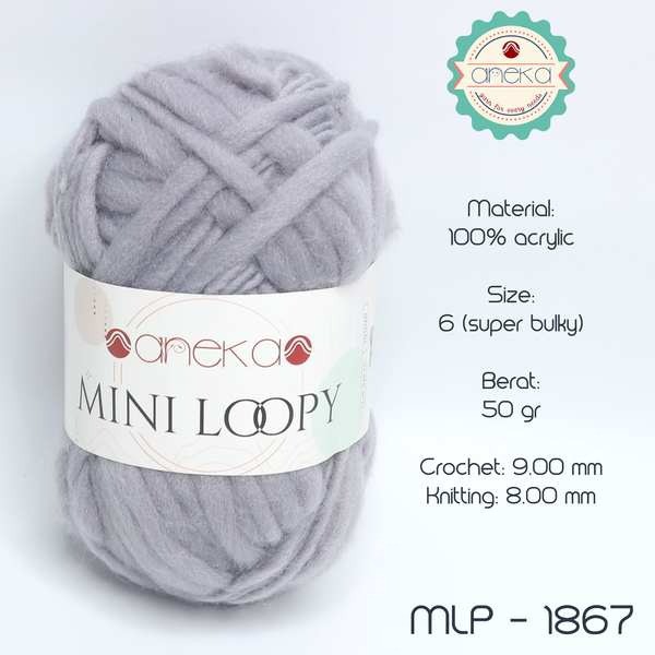 BENANG MINI LOOPY / LOOPY MINI YARN - 1867