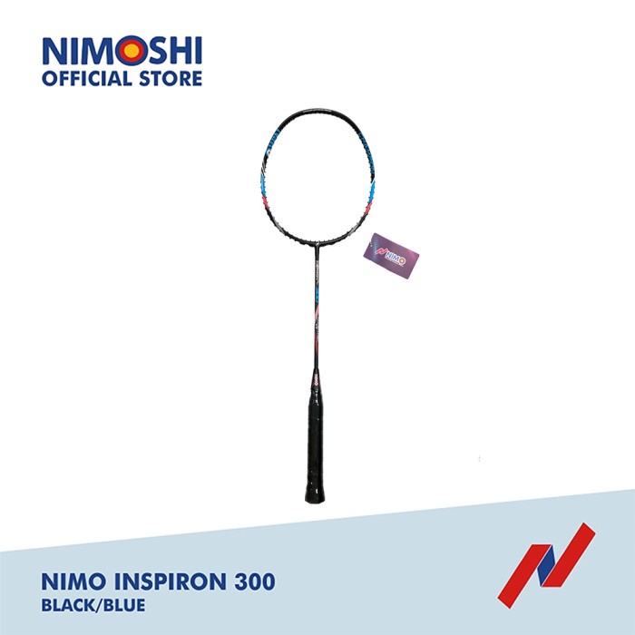NIMO Raket Badminton INSPIRON 300 + Gratis Tas & Grip Wave Pattern
