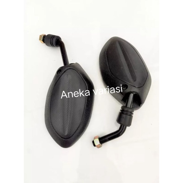 spion standar beat,Vario,Scoopy,Supra,karisma,Revo dll-Mini tangkai hitam