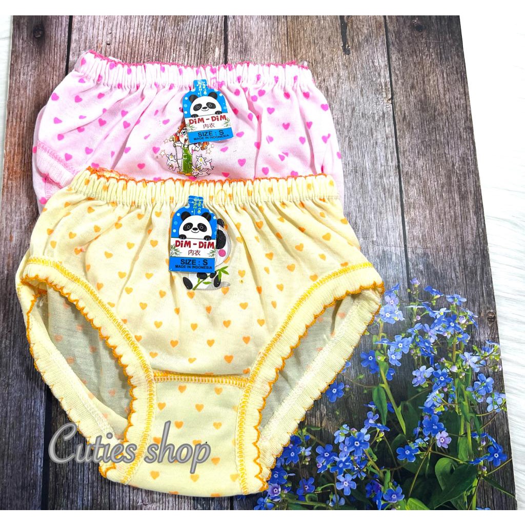 CELANA DIM DIM UNTUK ANAK PEREMPUAN 1-8 TAHUN