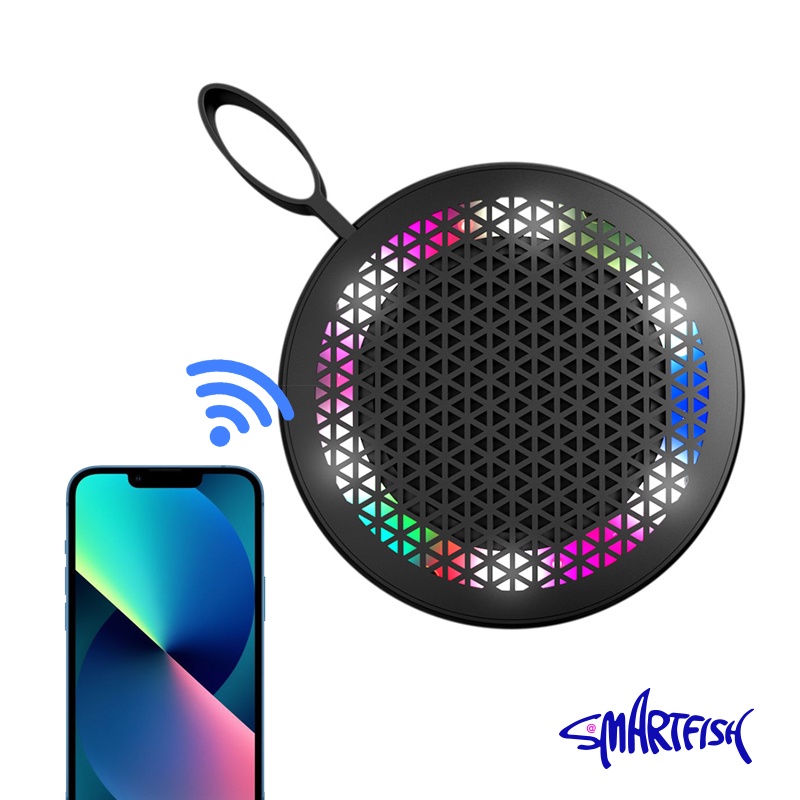 Smartfish Bluetooth Speaker Wireless Mini Portable RGB Light