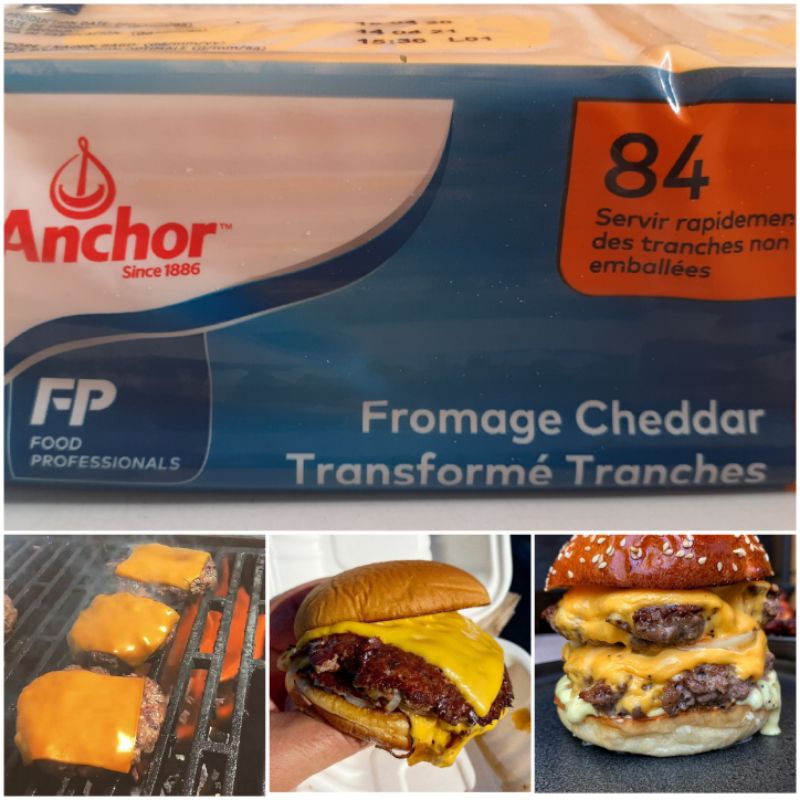 

Red cheese slice anchor 16 lembar. tanpa pembatas