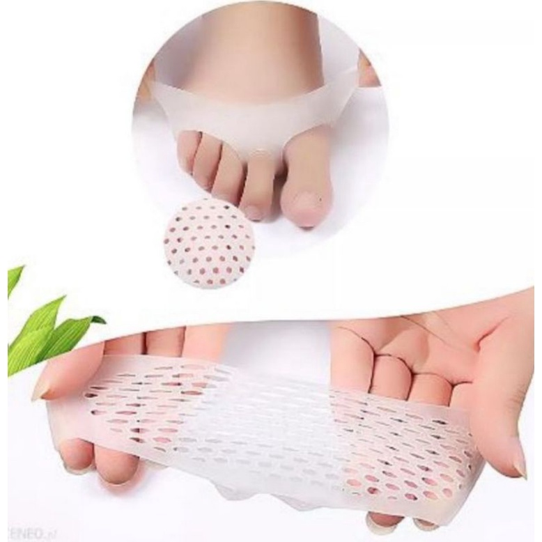 Silicone alas kaki anti selip (telapak kaki) Pelindung kaki 2 pcs/ 1 pasang