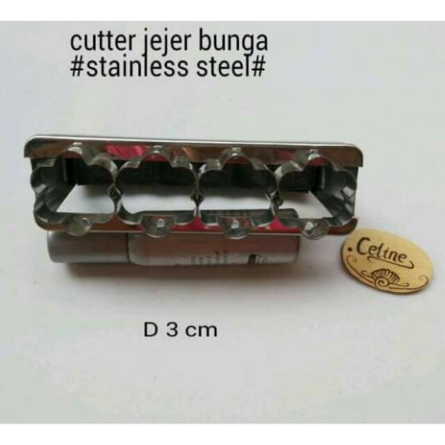 Cetakan kue kering bunga