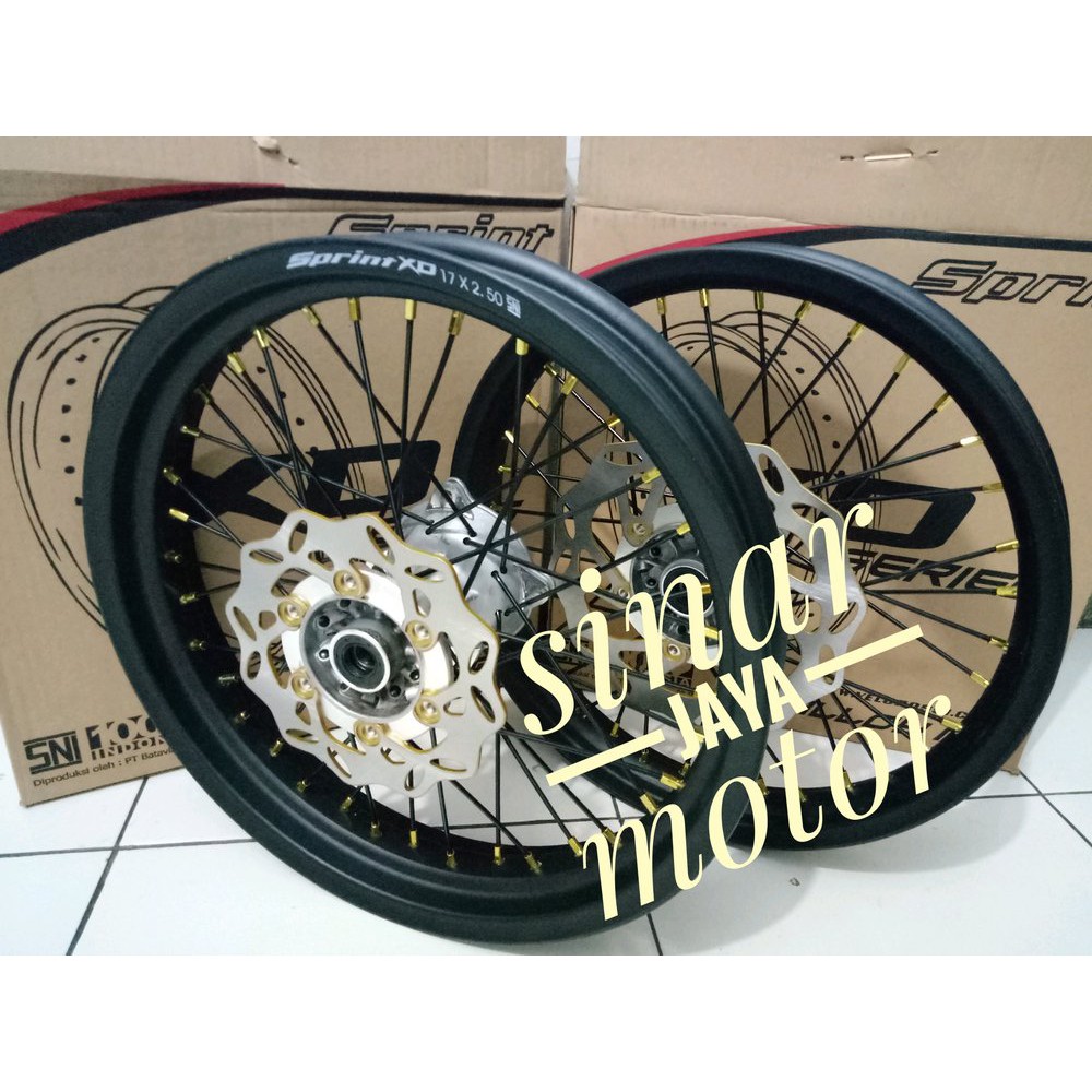 velg klx bf 150 ring 17 185. 215.  paketan Limited cod 198