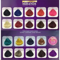 Miranda Hair Color / Semir / Cat Rambut