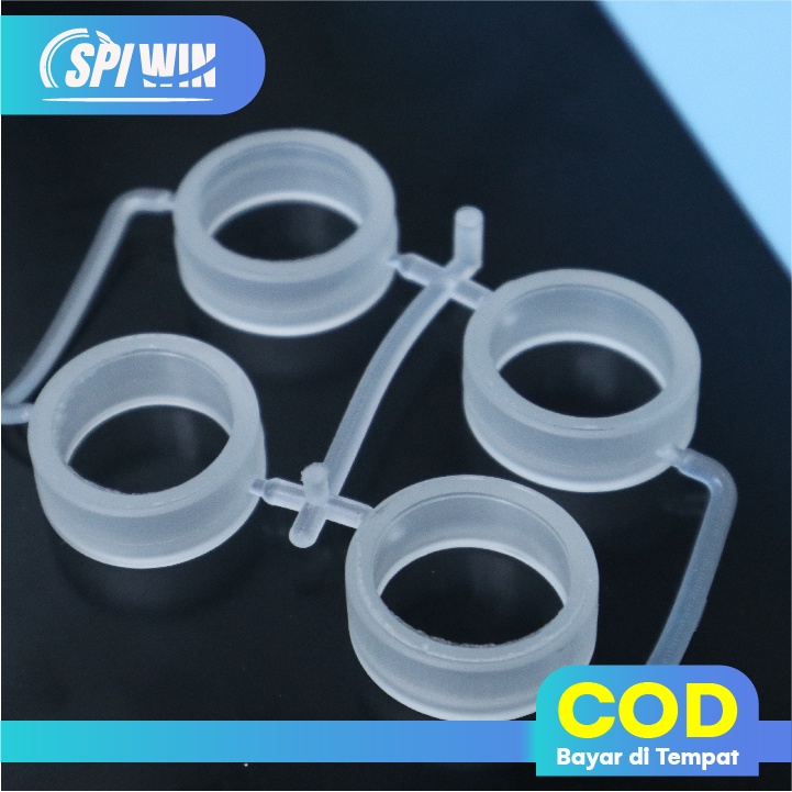 Rep Tamiya 94682 Offset Tread Tires / Ban Hard Rata M Clear