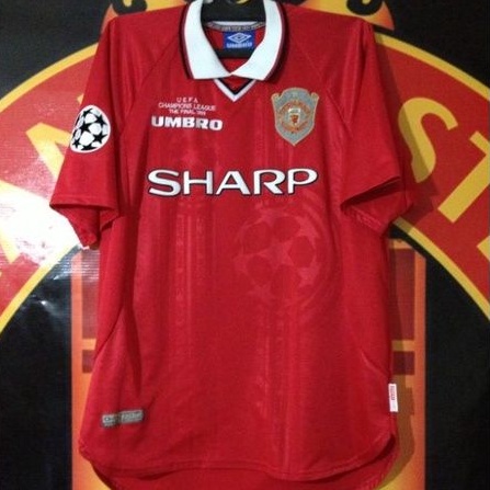 Jersey Manchester United Original Home 1998-1999 FINAL UCL CAMP NOU