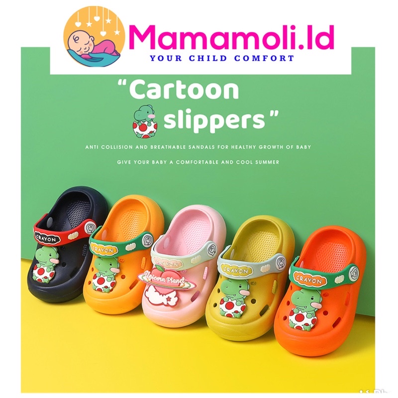 Sendal crocs Anak / Sandal Karet Anak Laki Laki Perempuan / Sandal Slip On anak Model Crocs / Sandal Anak Anak / Sandal Sepatu AnaK Balita / Sepatu Sandal Anak Lucu EVA Non Slip Ringan Kualita Premium/ Sendal Anak Laki Laki/ Sandal Anak Perempuan Kait