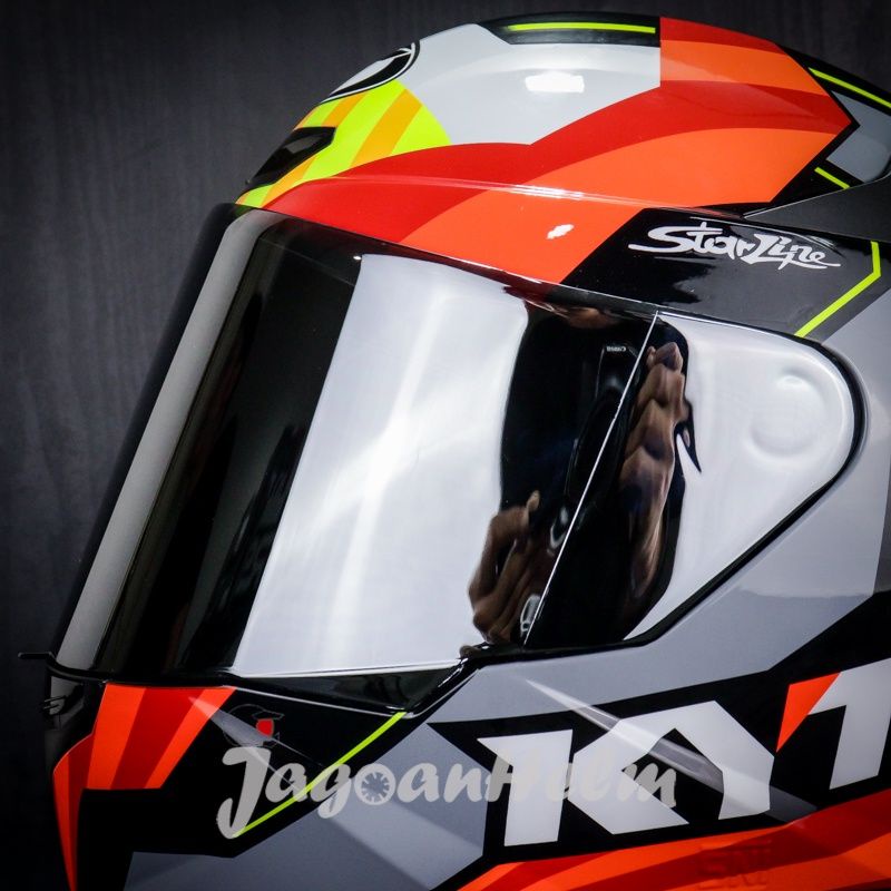 VISOR HELM KYT TTCOURSE | IRIDIUM | VISOR CUSTOM TT COURSE | MEREK NORISK