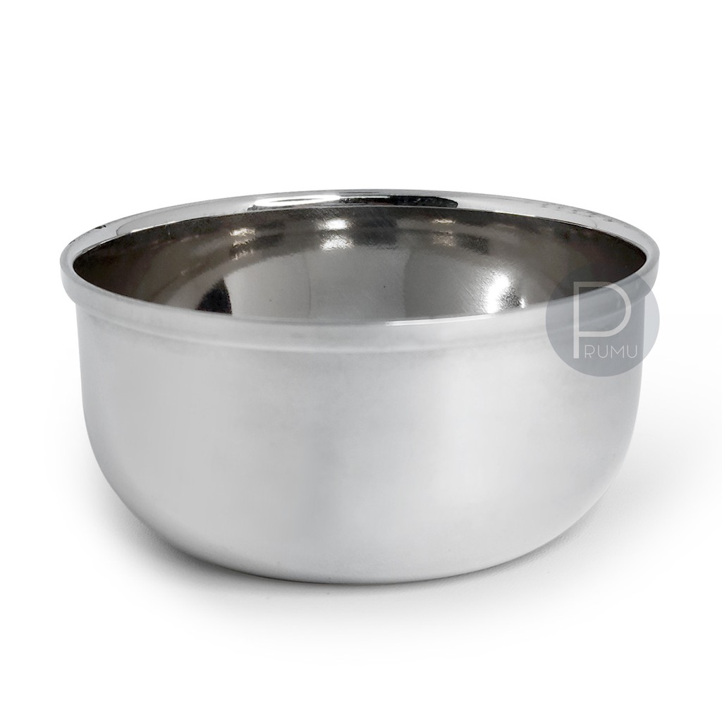Mangkok Stainless Kecil 9 cm - Mangkok Saji - Korean Rice Bowl - Mangkok Saji - Satyam Bowl