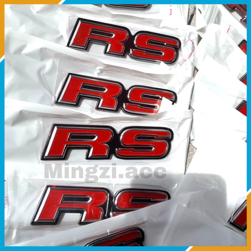 VARIASI LOGO RS / EMBLEM RS HONDA JAZZ / MOBILIO