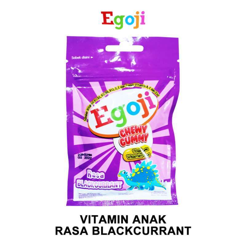 EGOJI CHEWY BLACKCURRANT SACHET SUPLEMEN