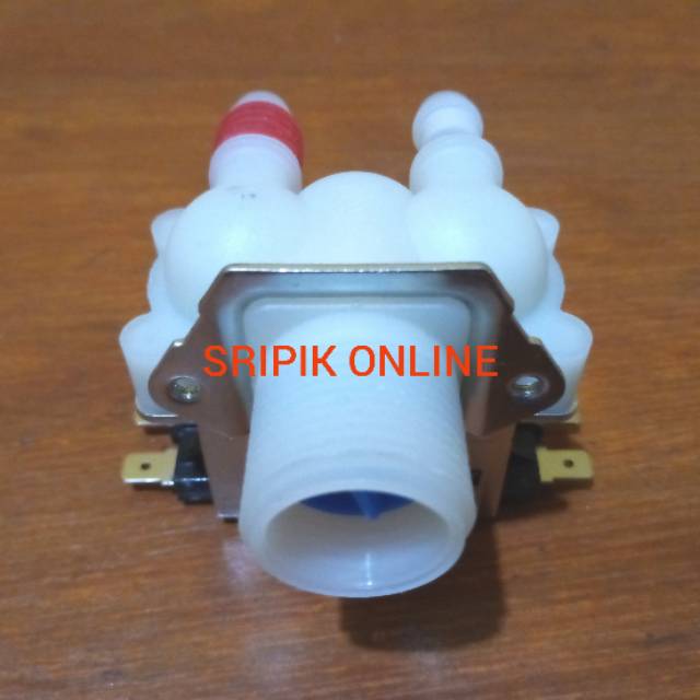 selenoid valve inlet valve double out 2 dua lubang out mesin cuci samsung