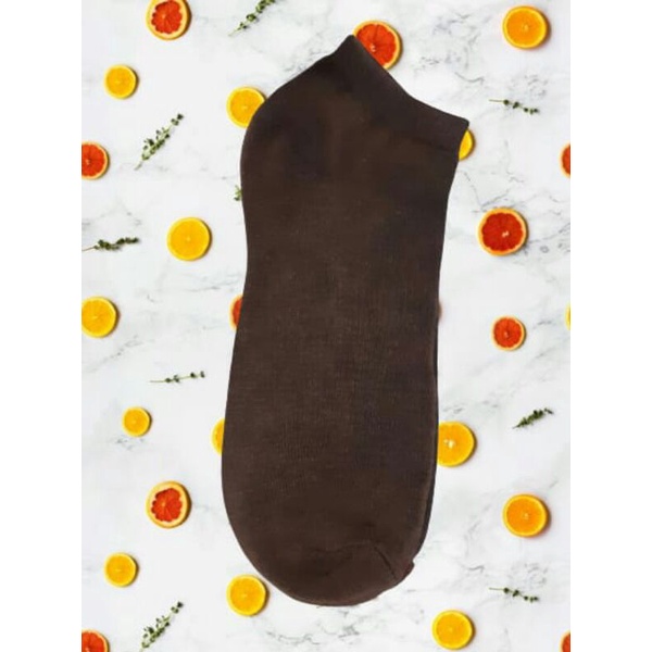 KAOS KAKI PENDEK (semata kaki)-coklat