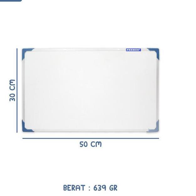 

⸨ZaC ♜⸩ White Board Kecil Papan Tulis Gantung Ukuran 50X30 Cm (Off-36) |Diskon mingguan